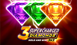 3 Supercharged Diamonds: Hold and Win